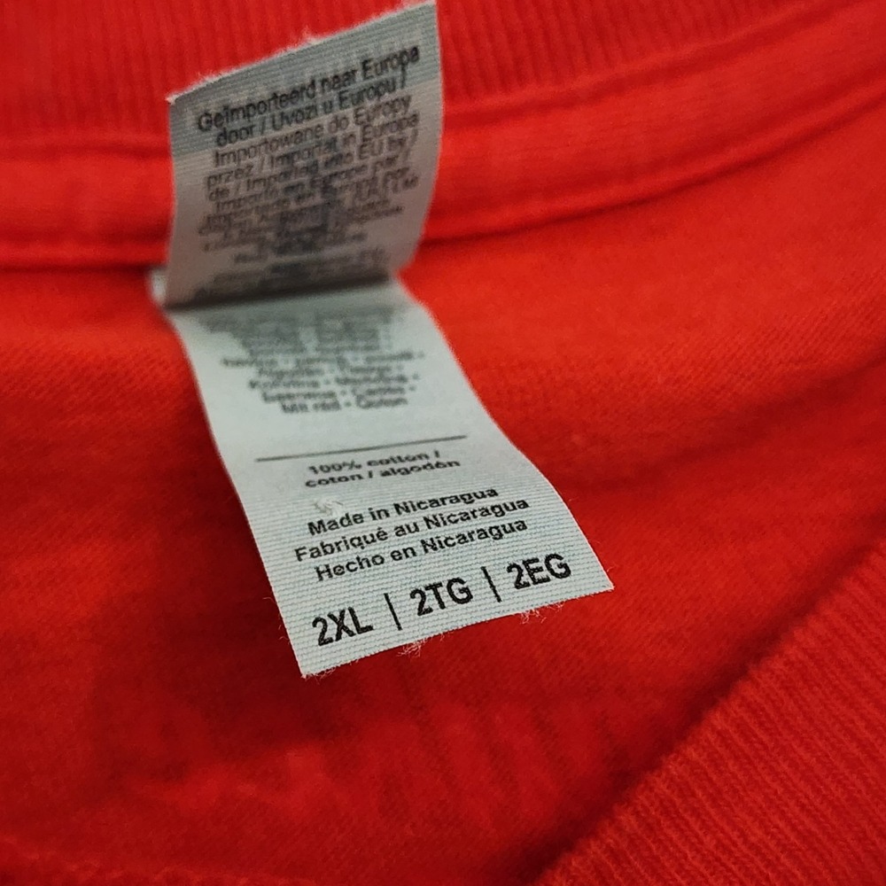 Milwaukee Tools Men's 2XL T-Shirt Cotton Red My Tool Last Longer Than Your Tool - Picture 5 of 8